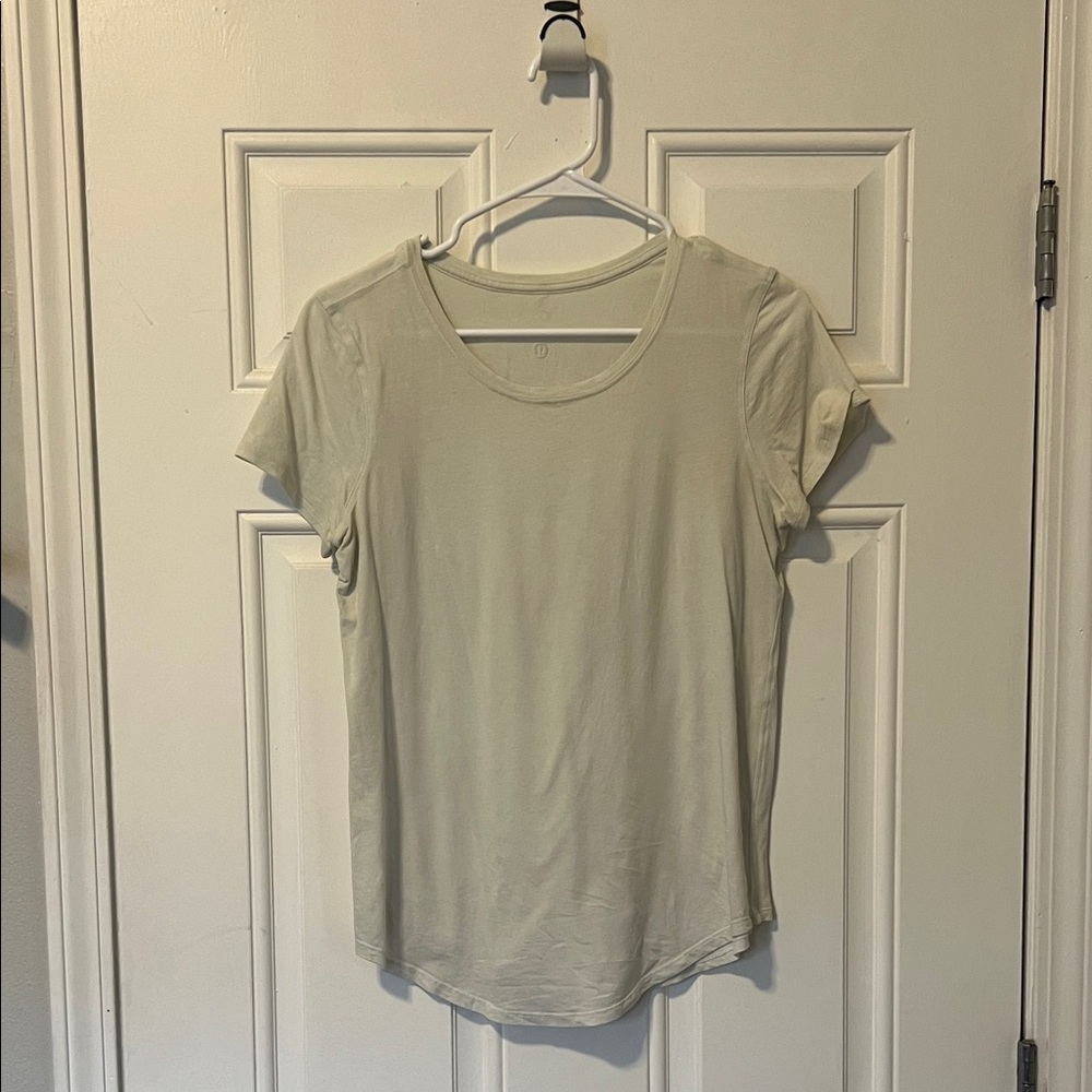 Lululemon love crew - slight off white/blue t shirt